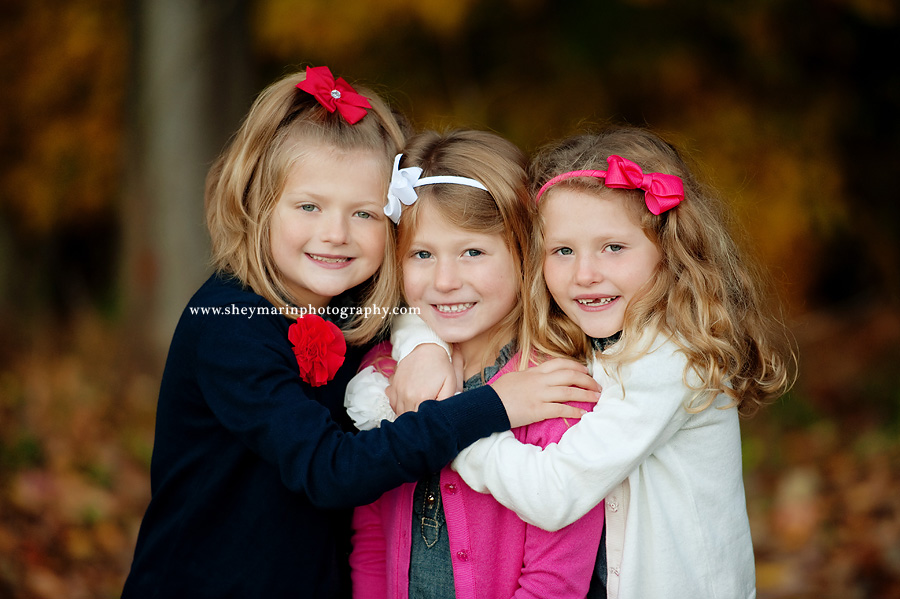 three sibling photography