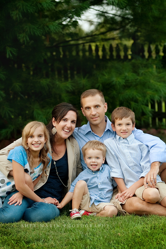 Ijamsville Maryland family photographed