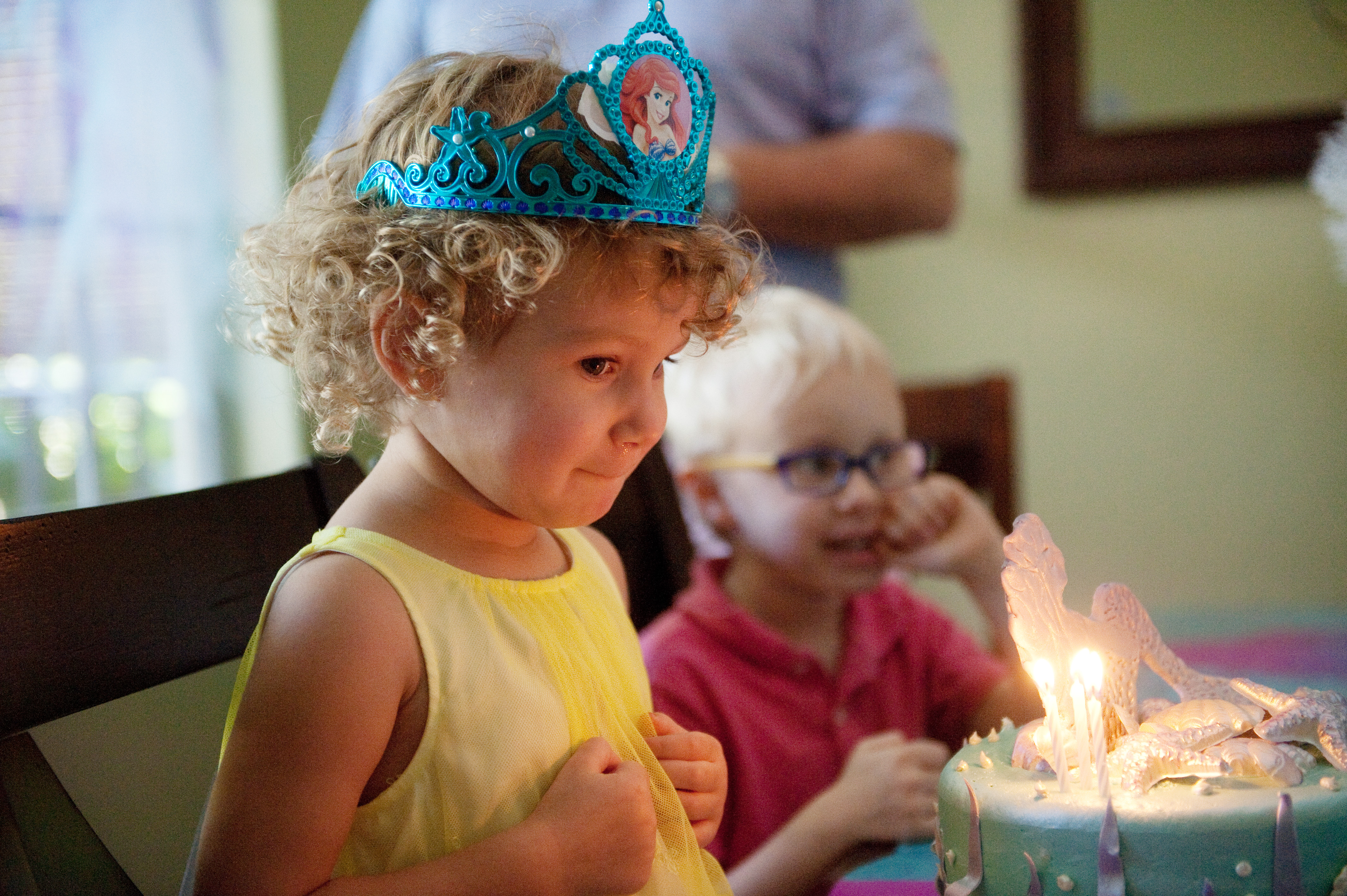 birthday girl for mermaid princess party