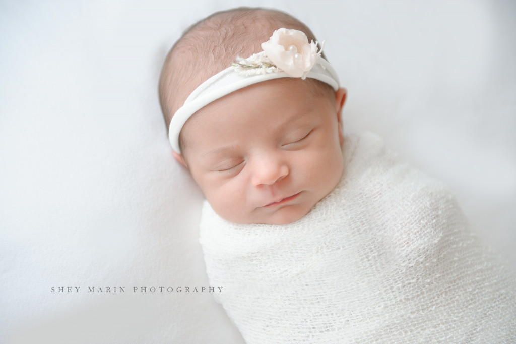 lovely baby girl | Washington DC newborn photographer