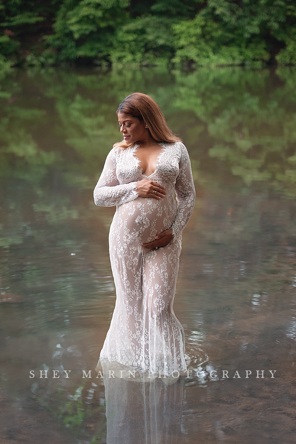 Washington DC maternity photography | Lake maternity photos