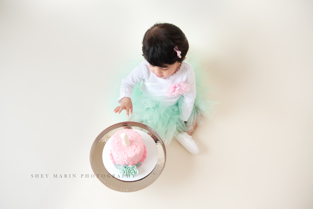 cake smash | Frederick maryland baby photographer