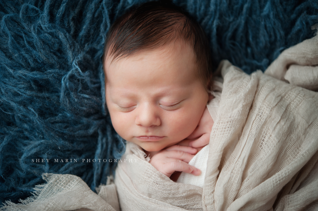 baby boy adorable | Frederick Newborn Photographer