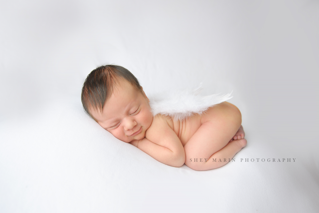baby boy angel | Frederick Newborn Photographer