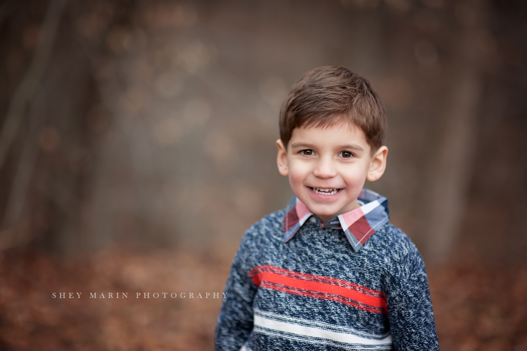 boy in forest | frederick family photographer