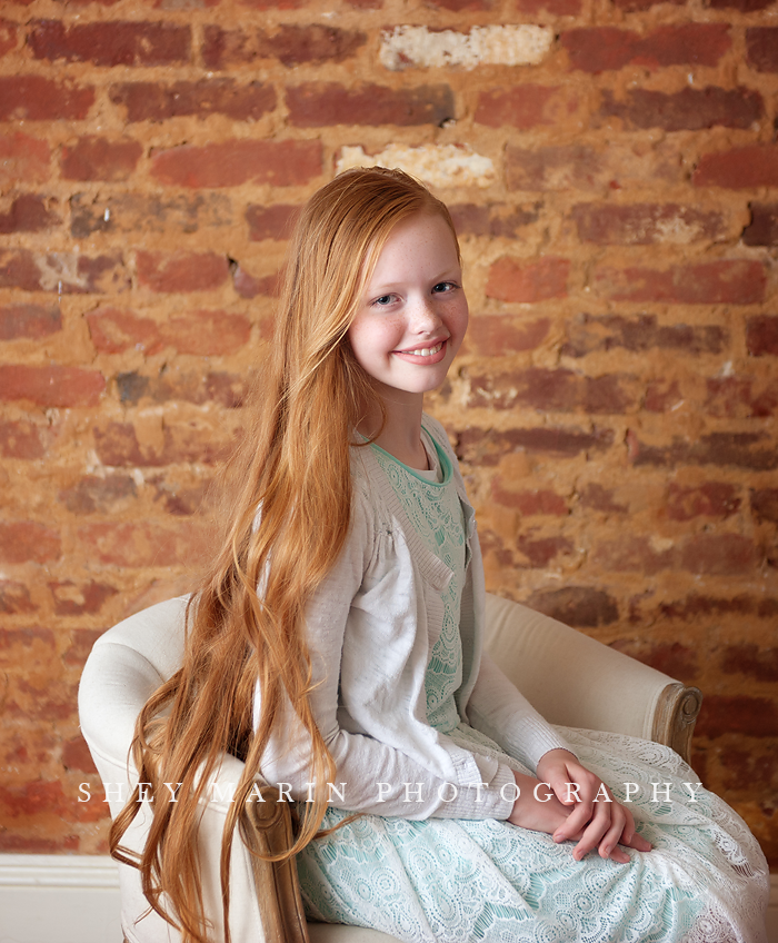 redhead beauty | Frederick Maryland child photographer