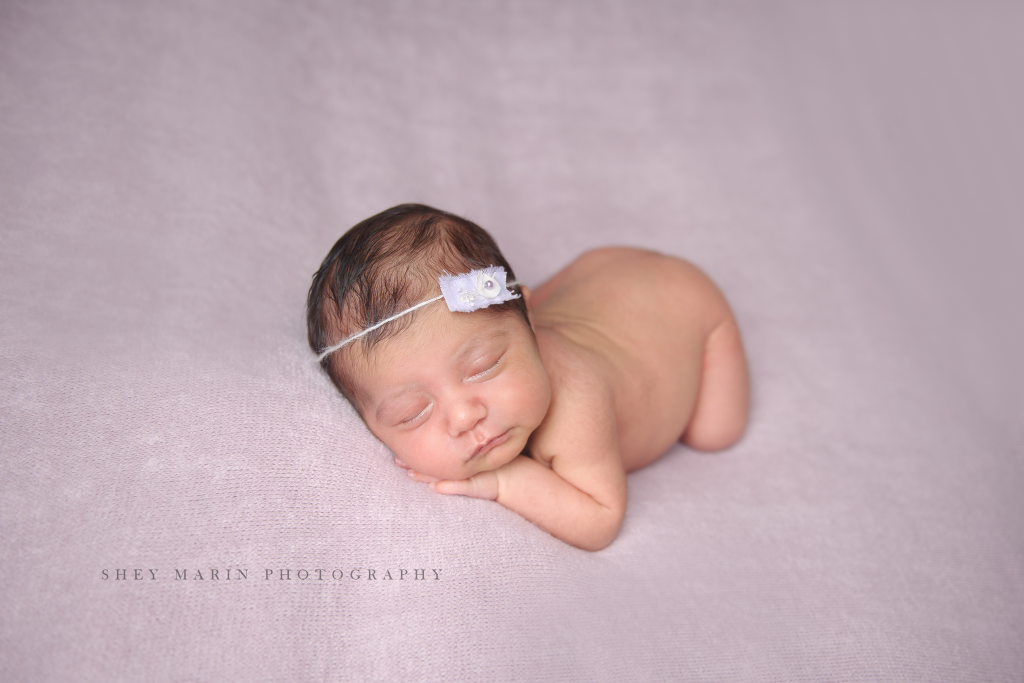 lovely newborn baby girl | Baltimore Maryland newborn photographer
