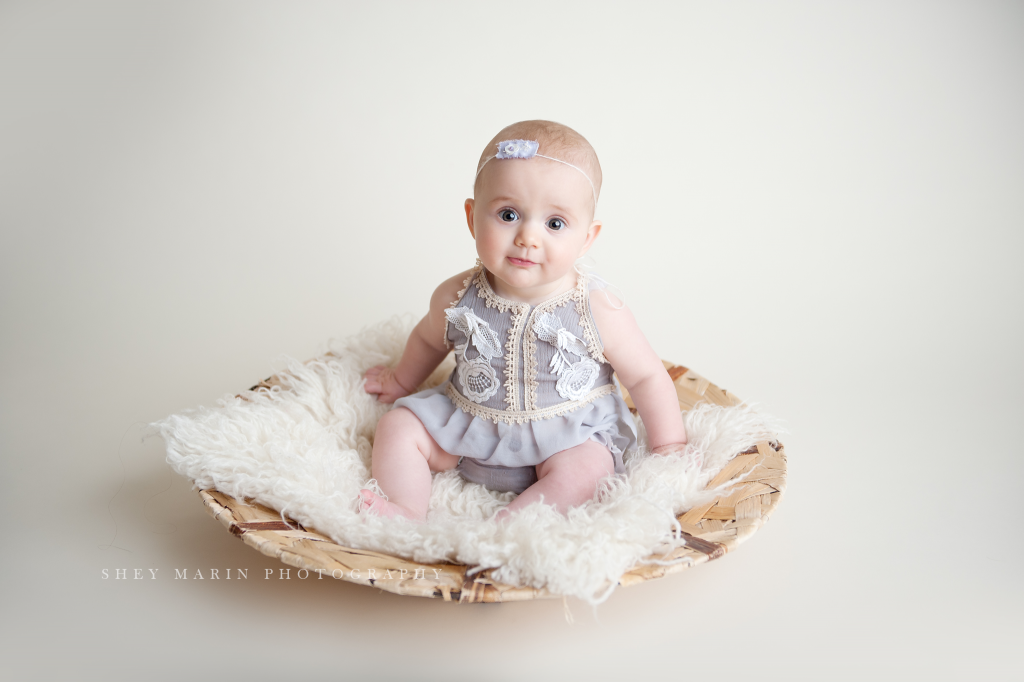 sitter studio session | Frederick Maryland baby photographer
