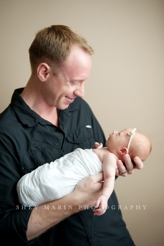 precious newborn girl | Washington DC baby photographer