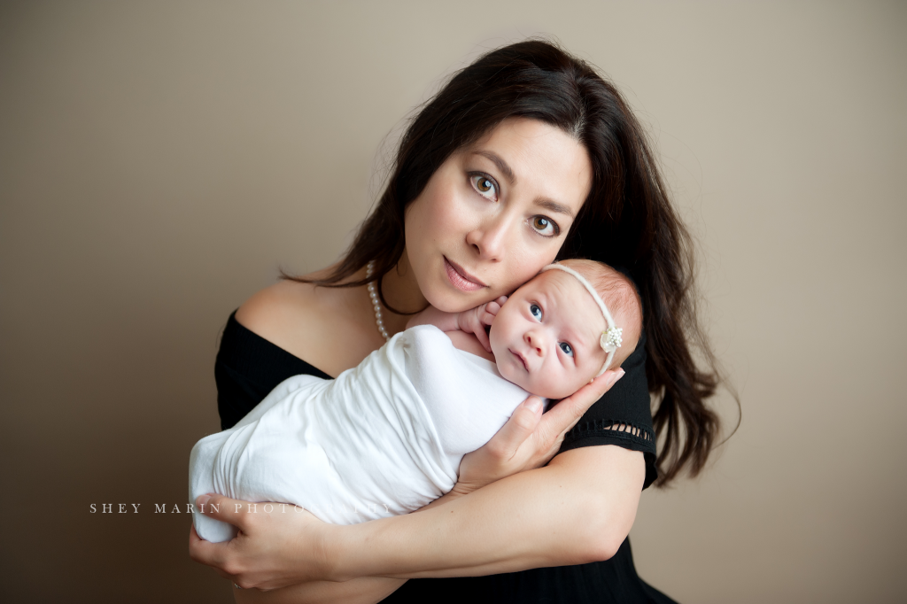 precious newborn girl | Washington DC baby photographer