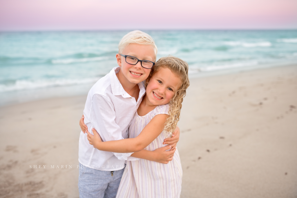 Salt and sea family beach photosession in Jupiter FL