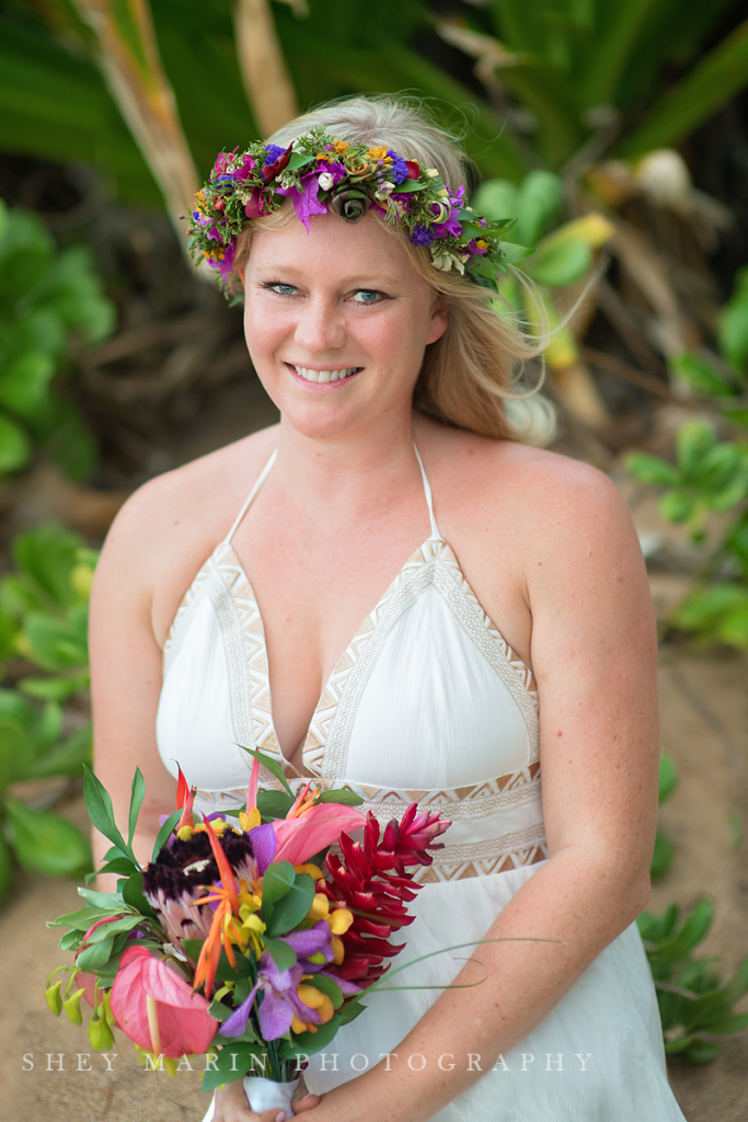 kauai family photographer bride
