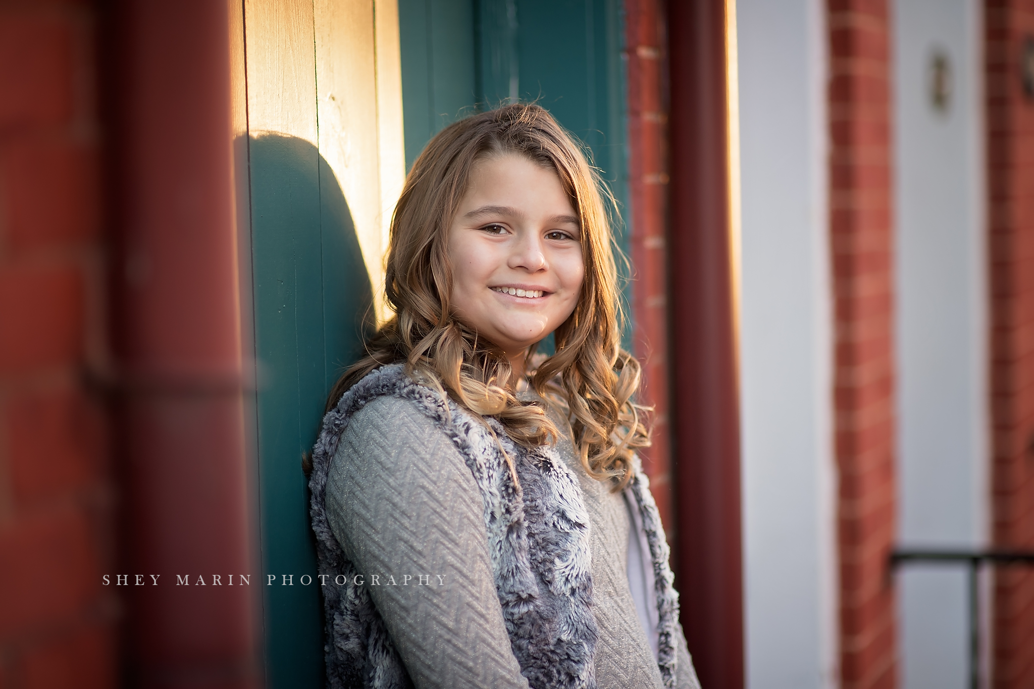downtown Frederick Maryland family photosession winter