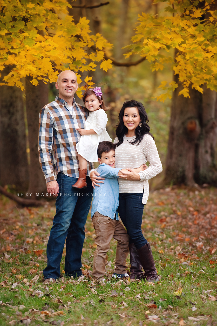 Beautiful family in Washington DC