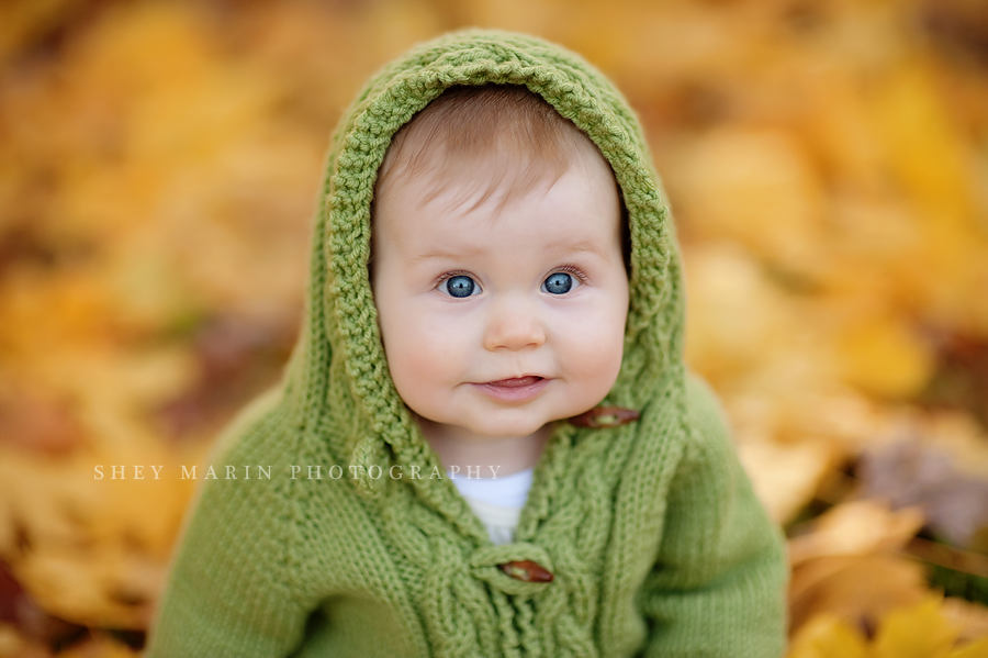 baby girl wearing hoodie