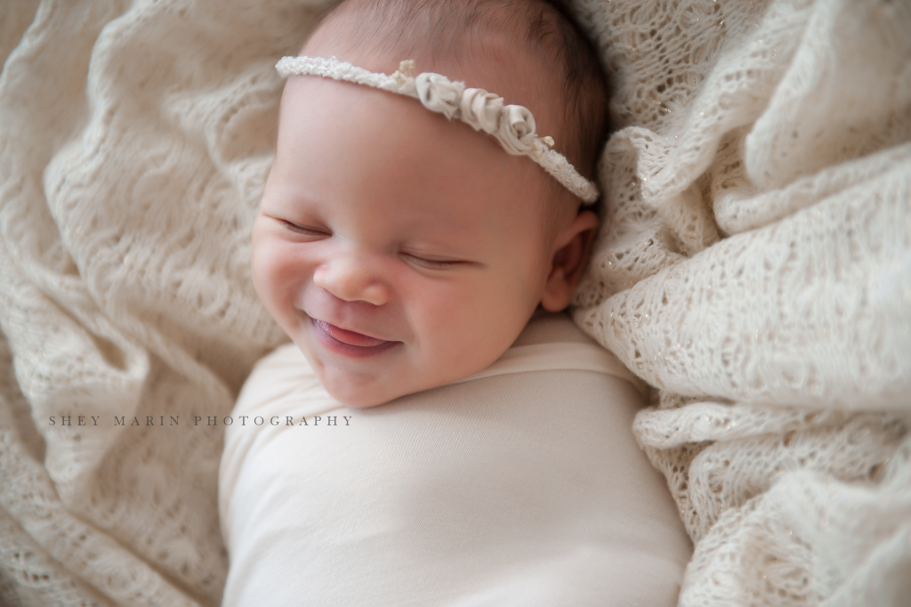 beautiful 12 day old newborn girl | Washington DC Newborn Photographer