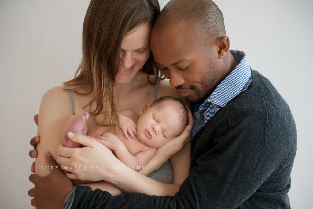 beautiful 12 day old newborn girl | Washington DC Newborn Photographer