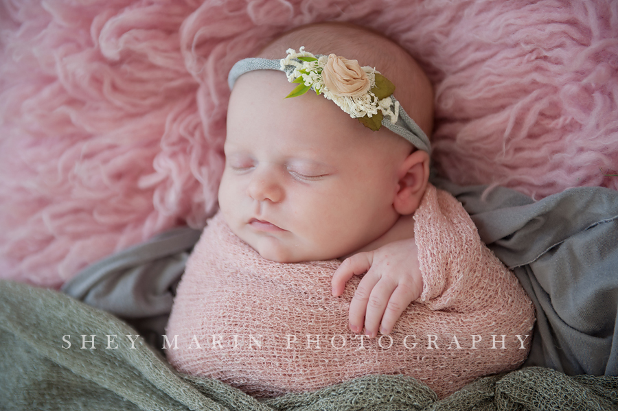 3 week old baby girl| Washington DC Newborn Photographer