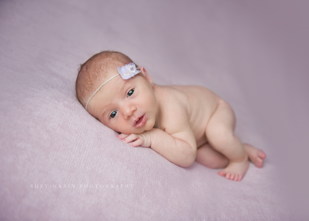 newborn girl | Frederick Maryland baby photographer