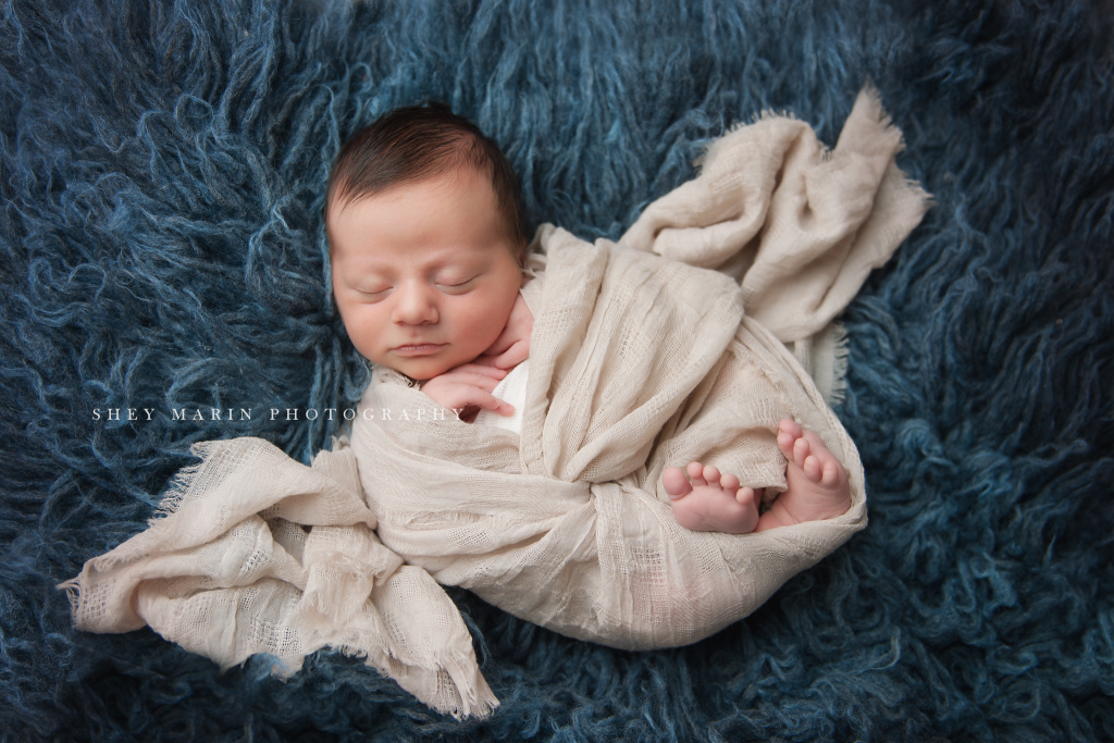 baby boy adorable | Frederick Newborn Photographer