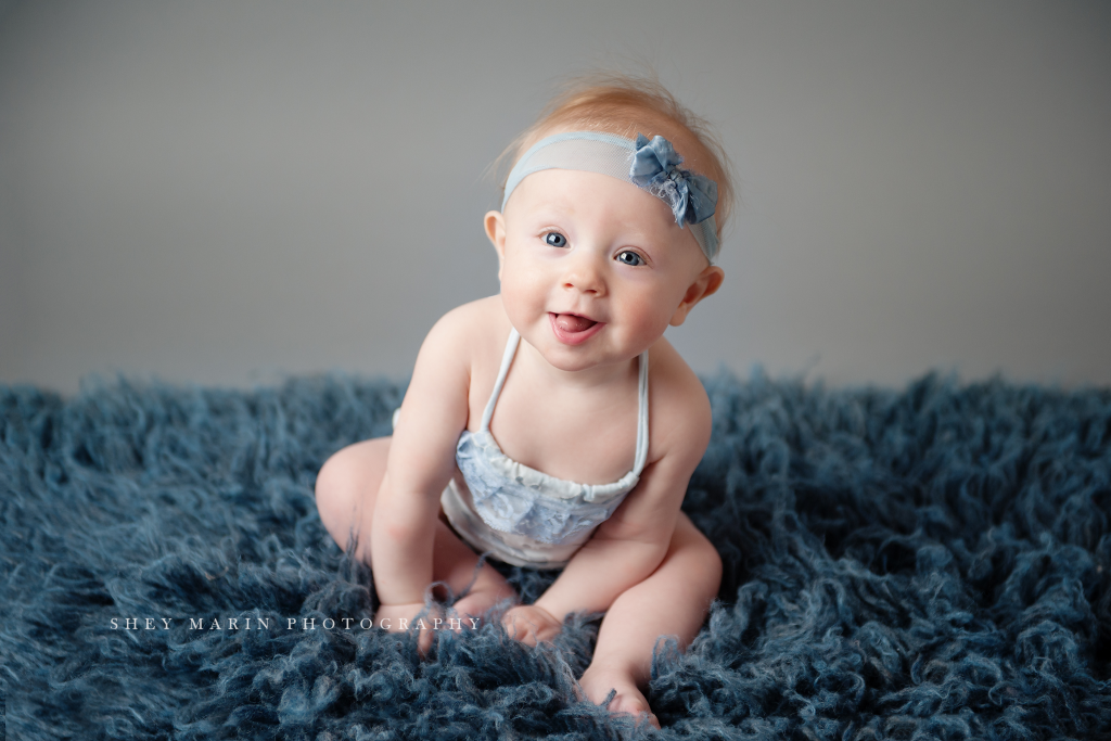 milestone sitter | Frederick Maryland Baby photographer