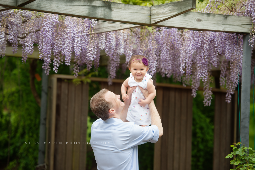 Spring baby girl | Bethesda Maryland family photographer