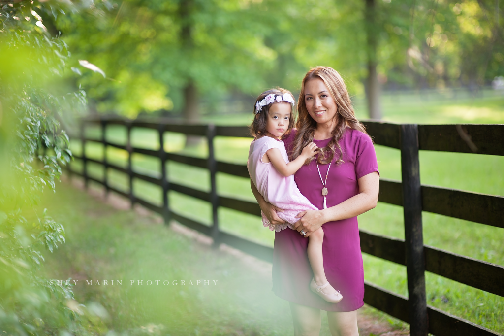 family golden hour portraits | Washington DC child photographer