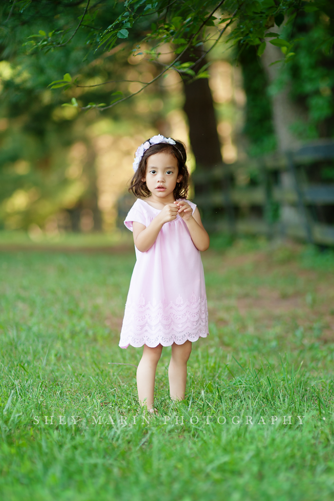 family golden hour portraits | Washington DC child photographer