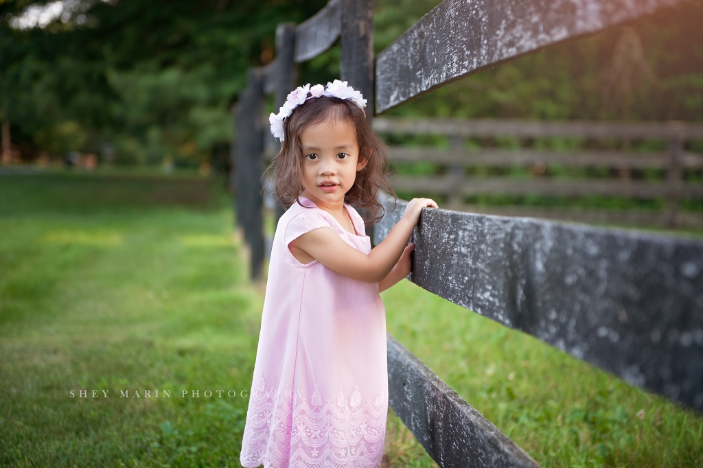 family golden hour portraits | Washington DC child photographer