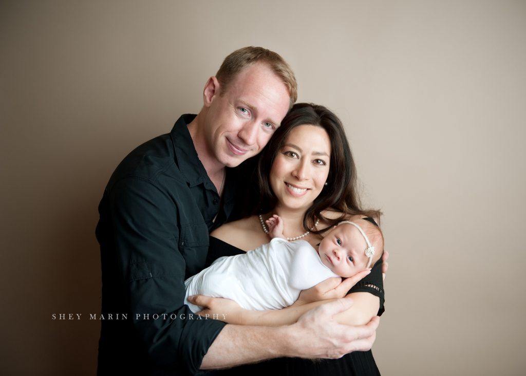 precious newborn girl | Washington DC baby photographer