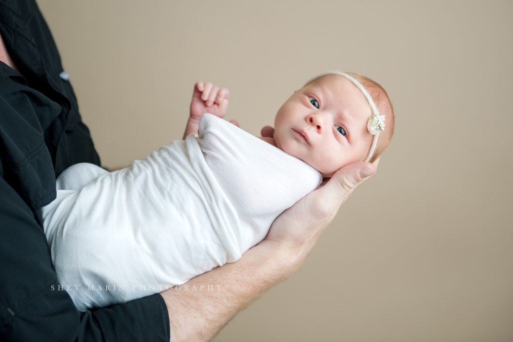 precious newborn girl | Washington DC baby photographer