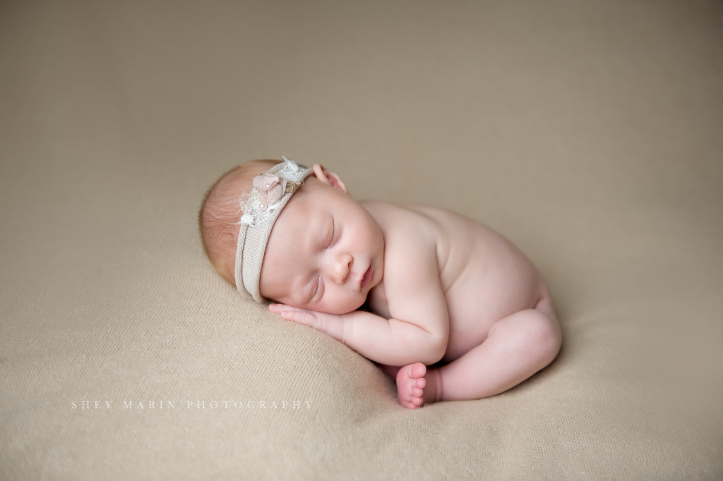 precious newborn girl | Washington DC baby photographer