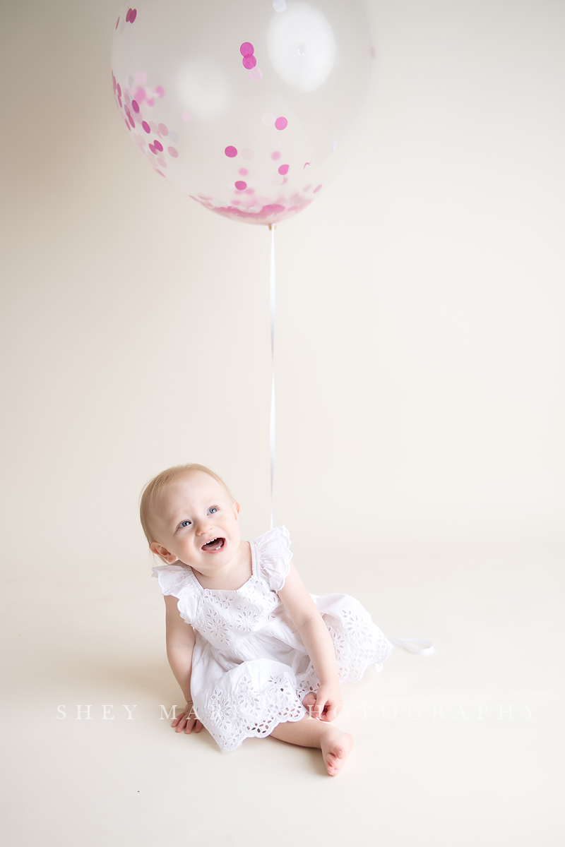 cake smash one year old frederick maryland photographer