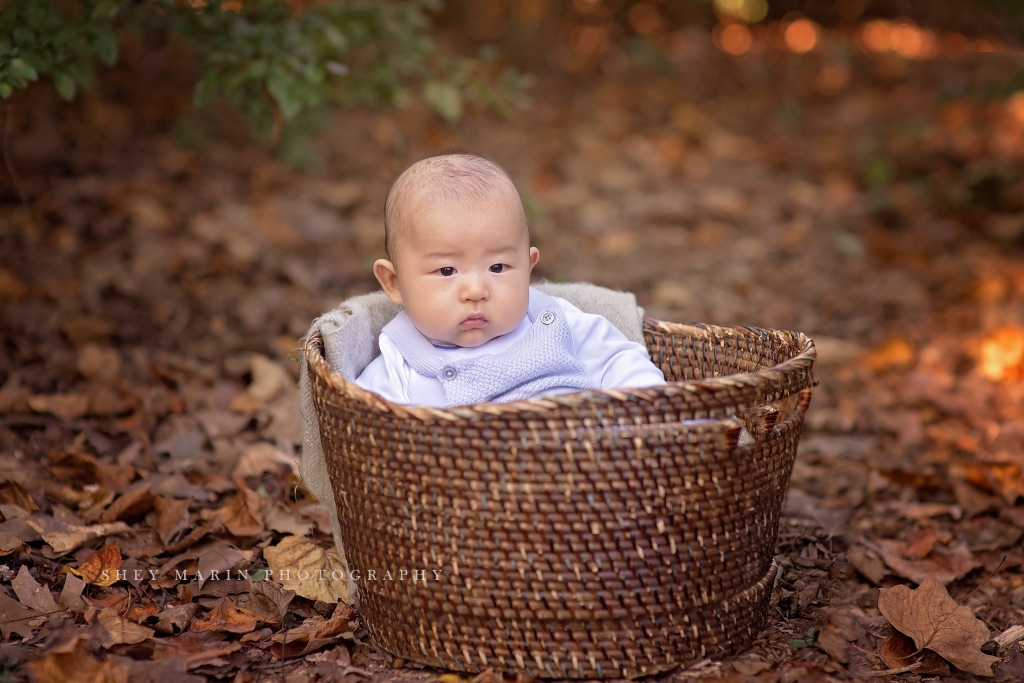 lovely family in bethesda maryland garden | Washington DC kids photographer