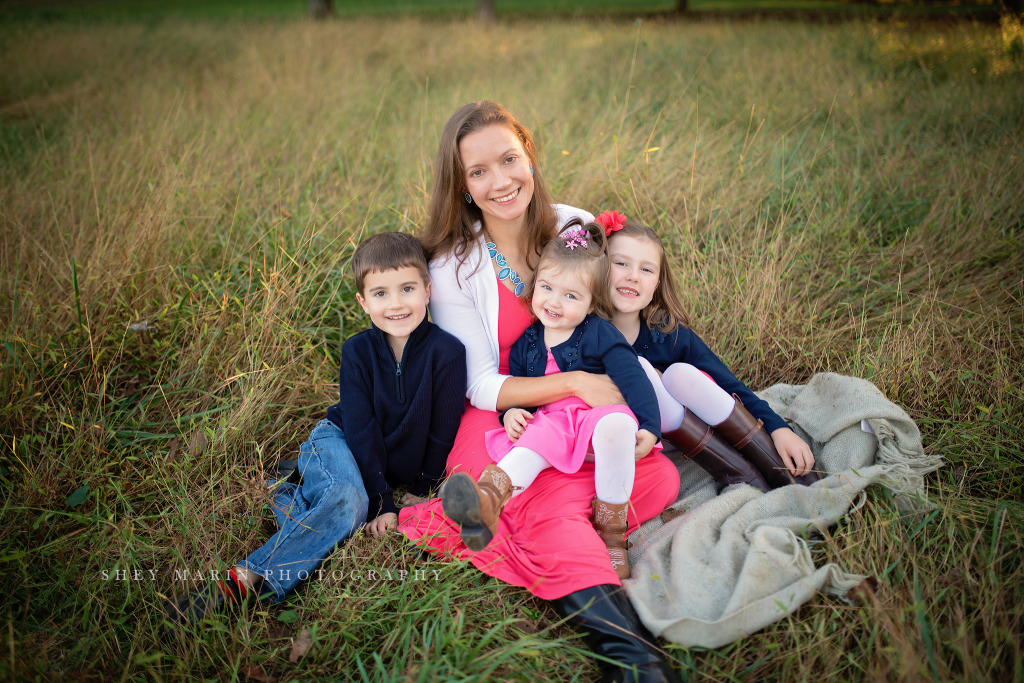 colorful frederick maryland family photographer