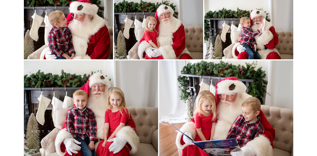 Santa Claus mini sessions Frederick Maryland photographer