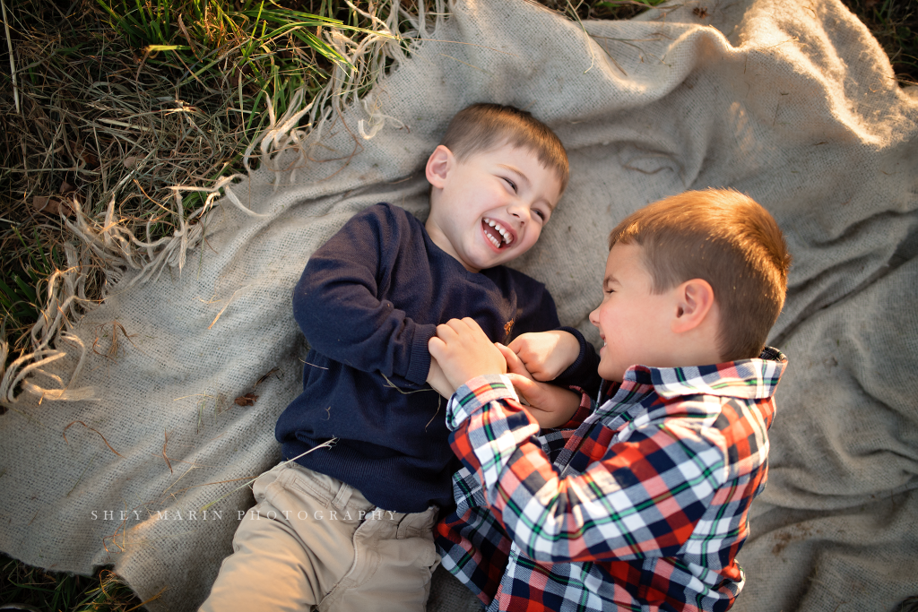 Maryland family fall photosession | Frederick MD kids photographer