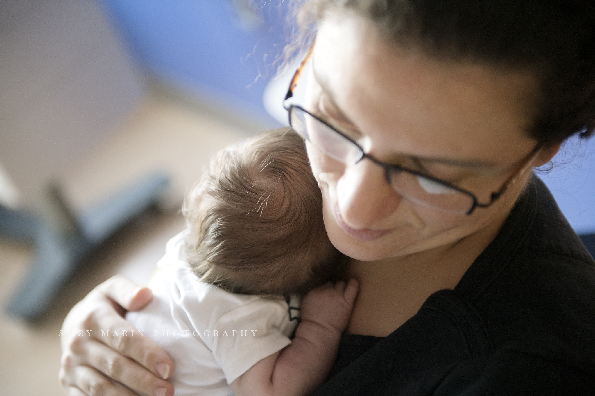 Hospital newborn photosession Maryland