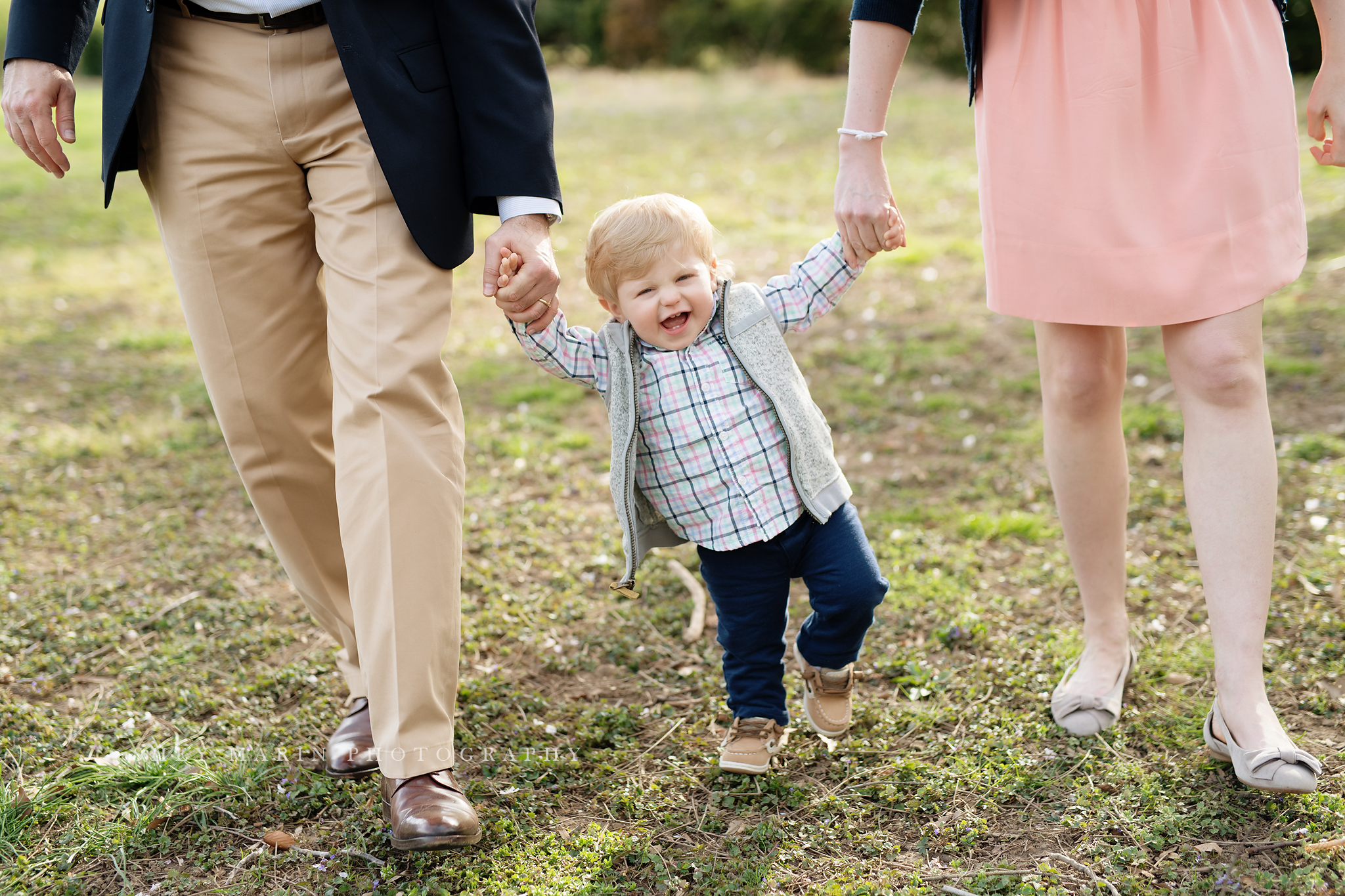 Spring cherry blossom family photosession Washington DC