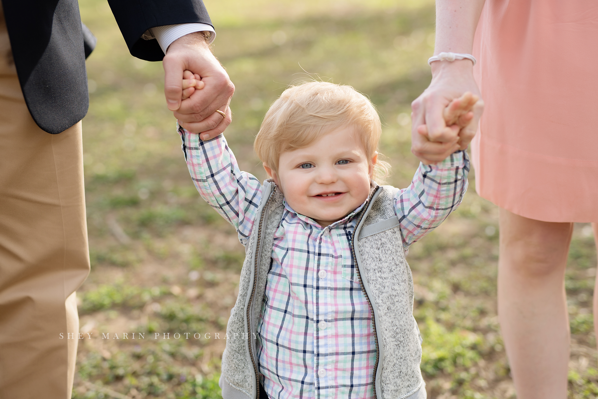 Spring cherry blossom family photosession Washington DC