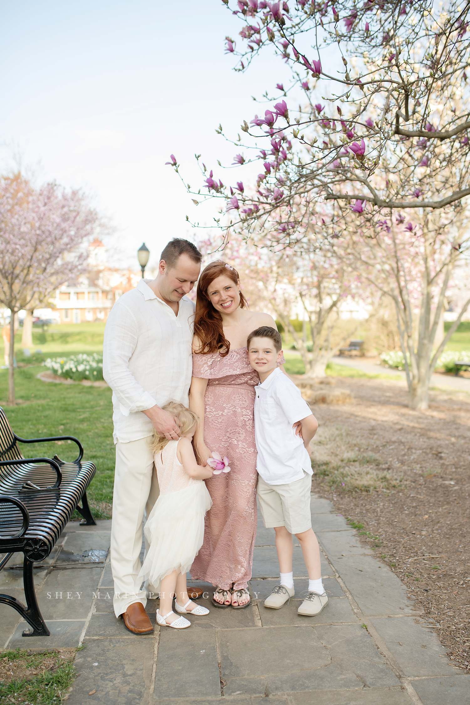 April blossoms Frederick cherry tree sessions