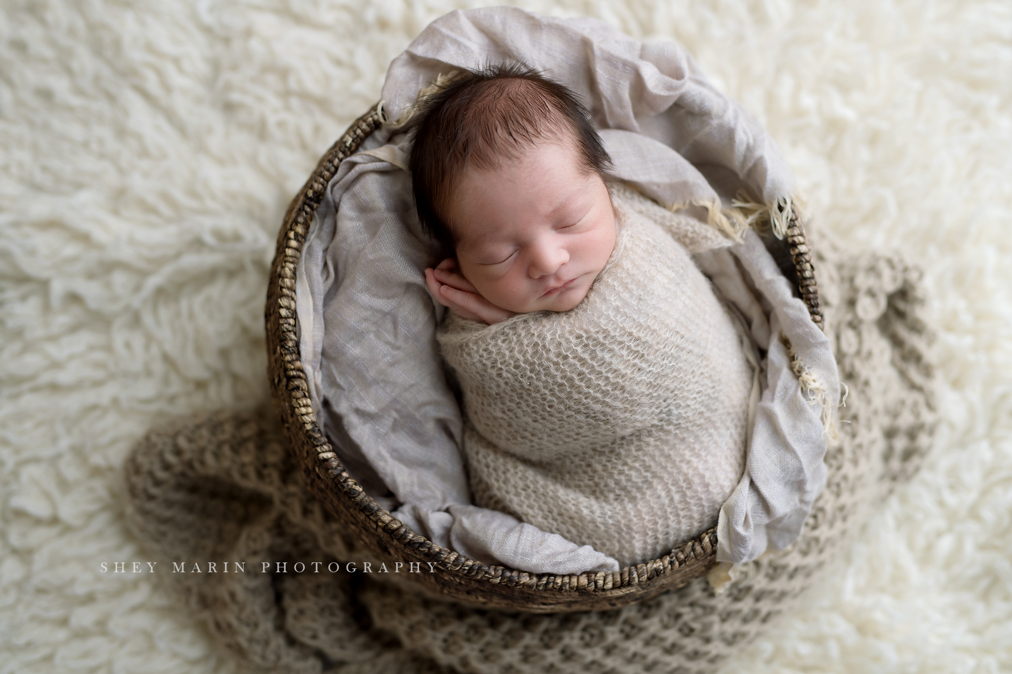 Frederick Maryland newborn baby photo session