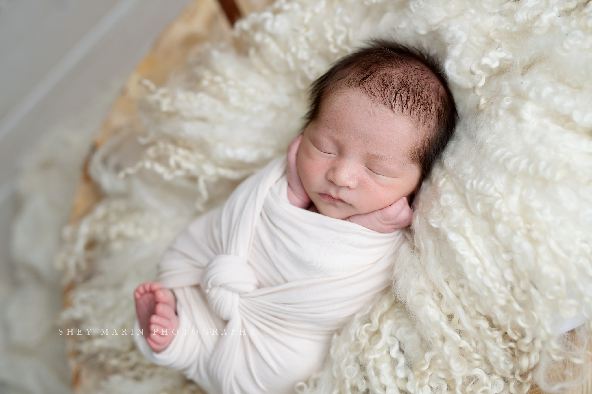 Frederick Maryland newborn baby photo session