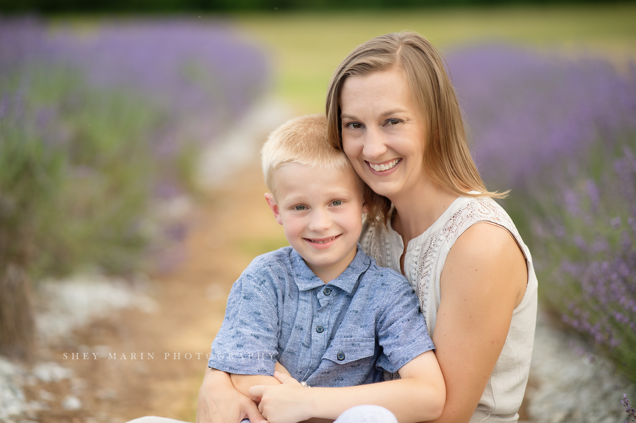 lavender field frederick maryland family photo session