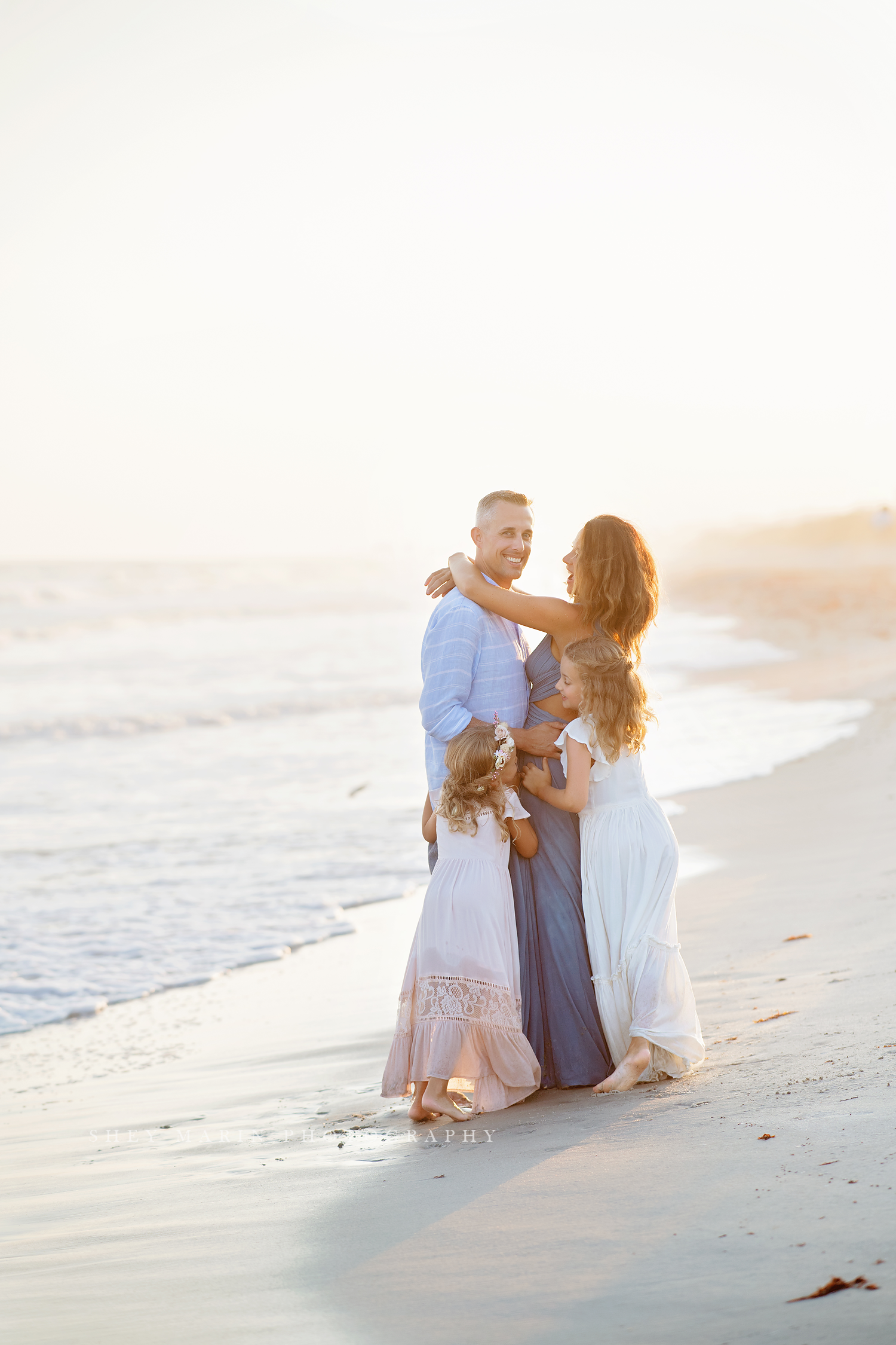 North Carolina beach family travel session