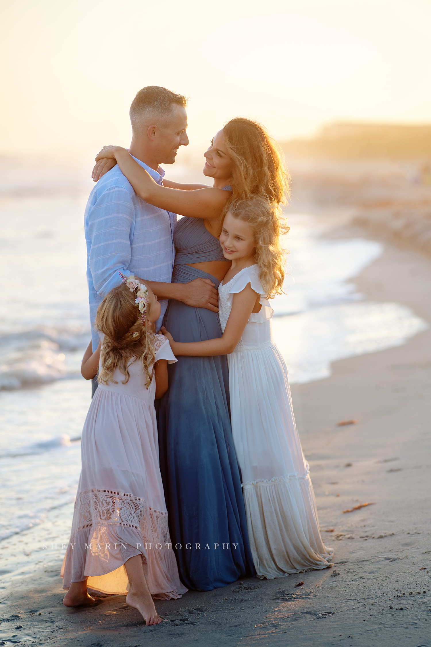 North Carolina beach family travel session