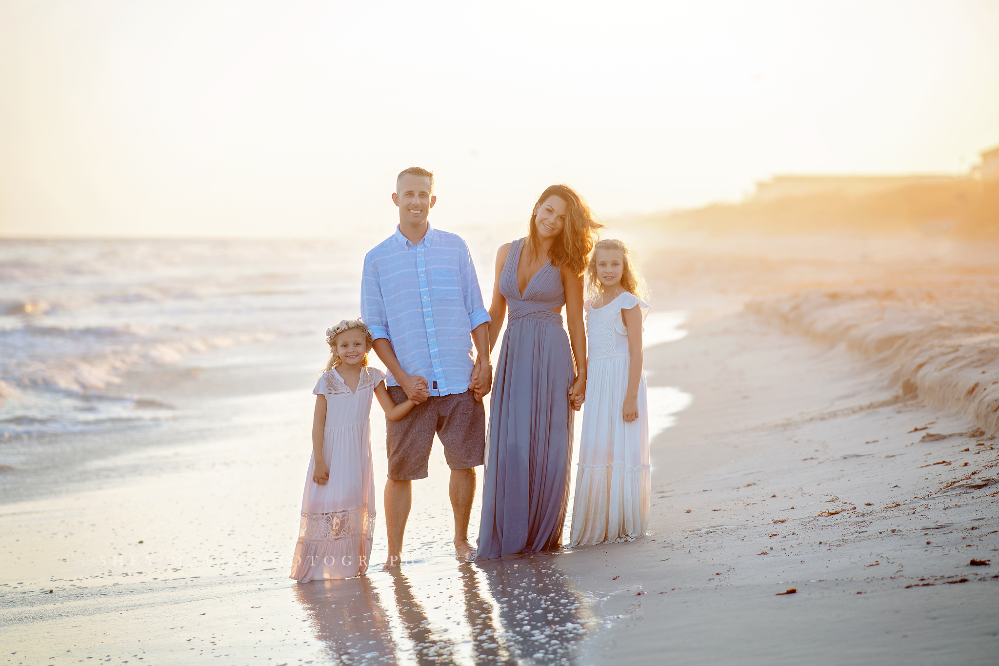 North Carolina beach family travel session