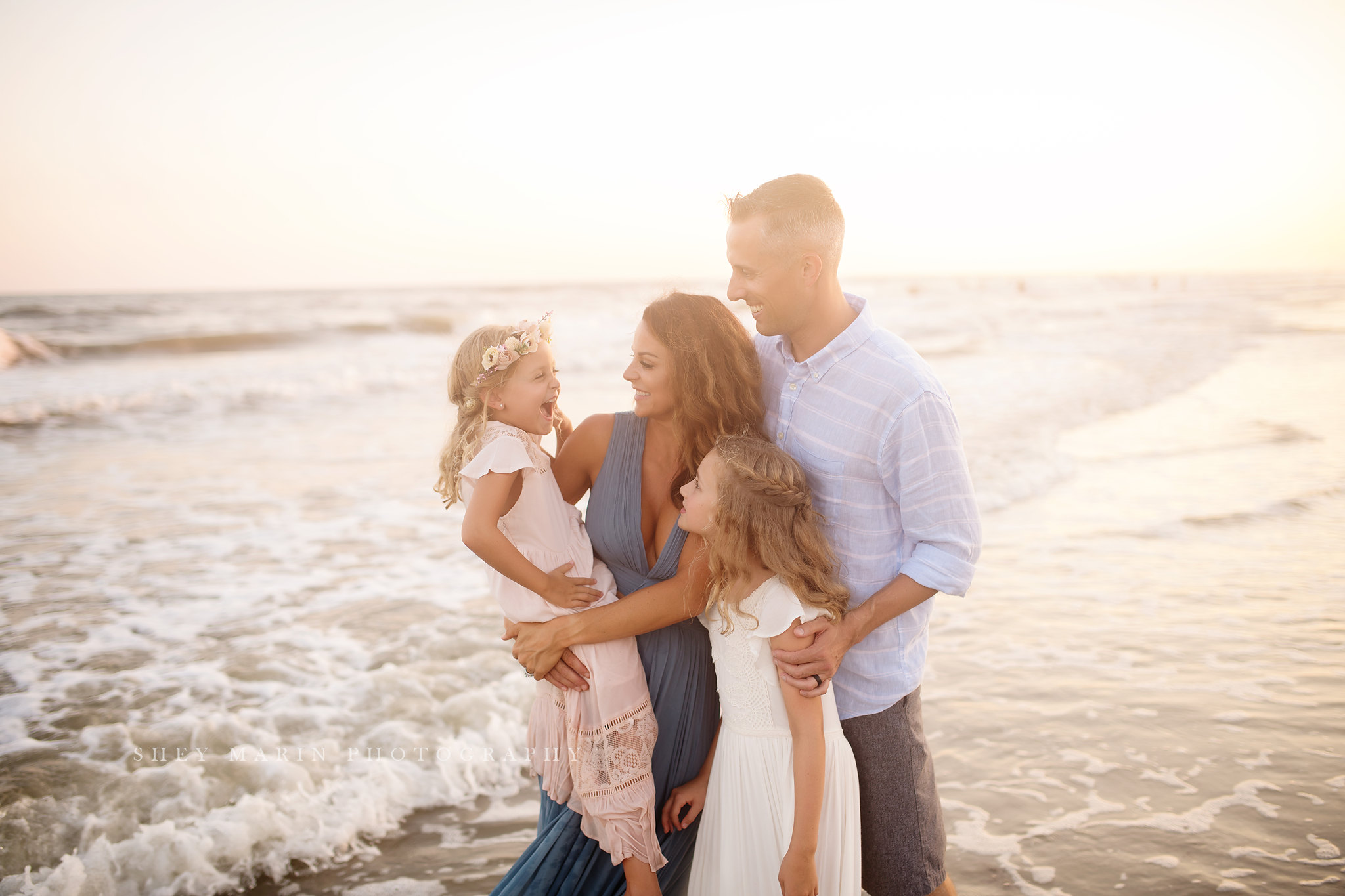 North Carolina beach family travel session