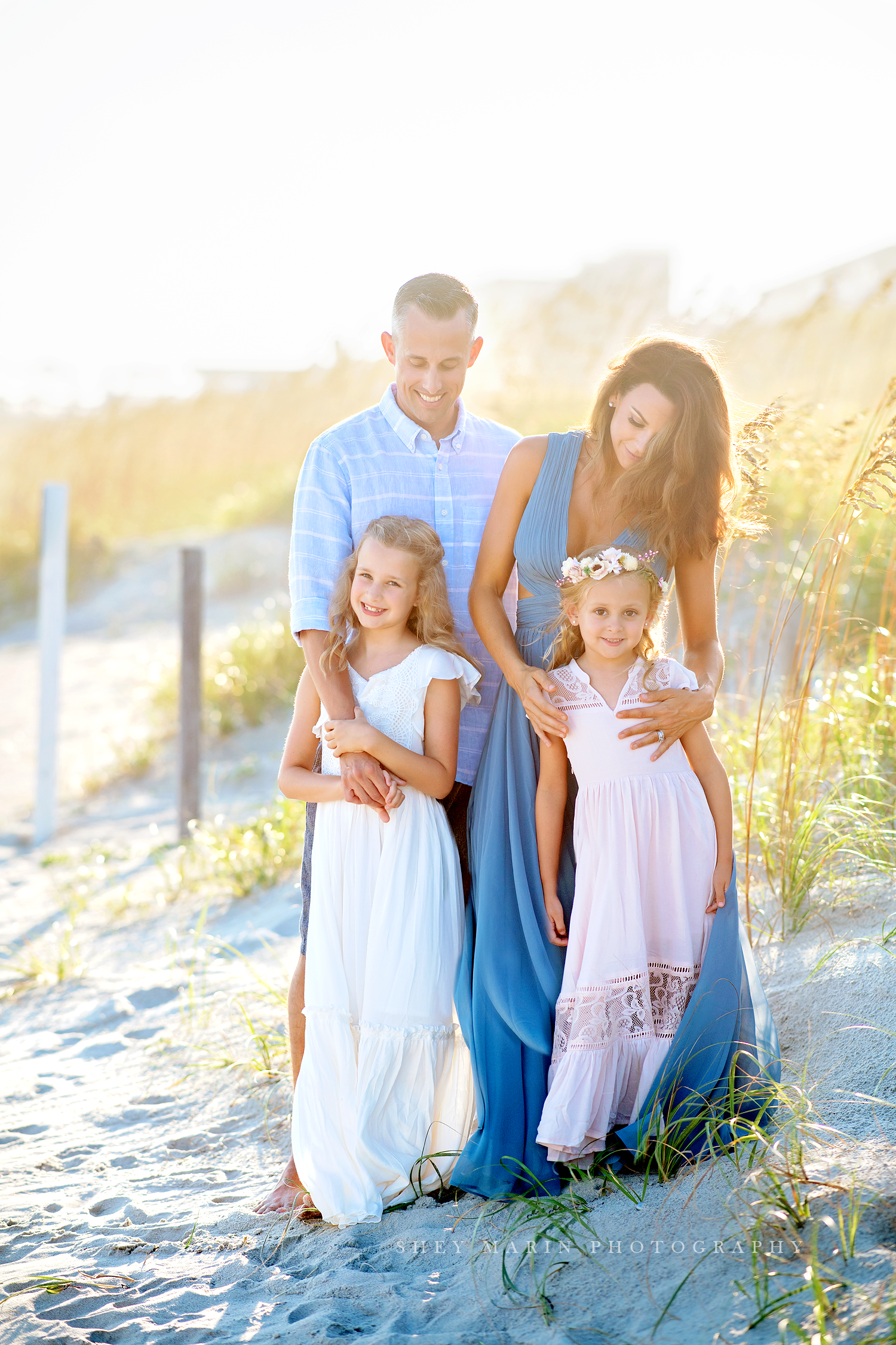 North Carolina beach family travel session