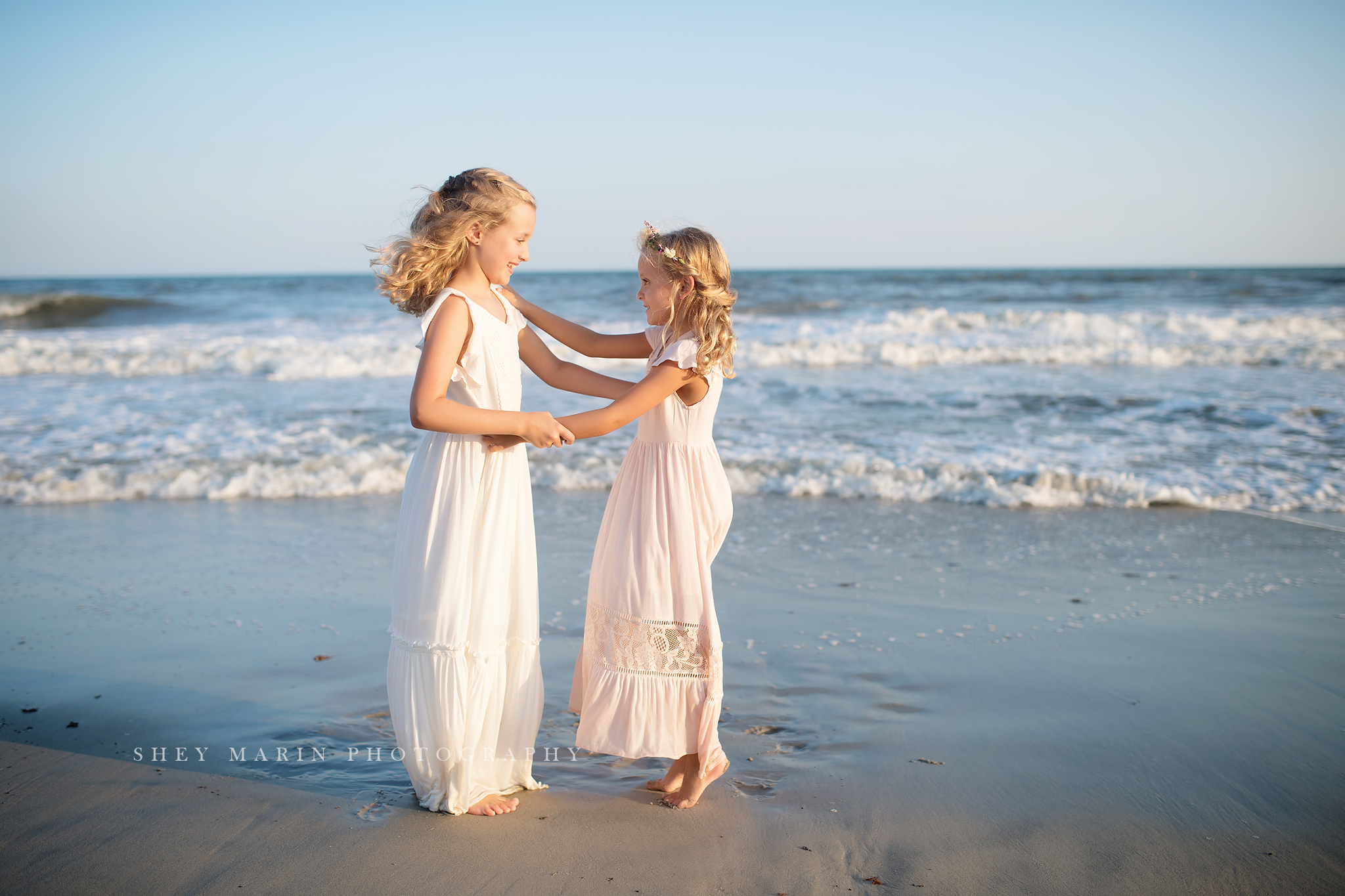 North Carolina beach family travel session